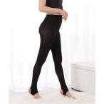 ショッピングトレンカ レースレディース Lace Ladies 5枚セット 厚手ナチュラルカラーパンティストッキング （ブラック（トレンカ））