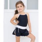 レースレディース Lace Ladies 女児セパレート スクール水着 ガールズ【返品不可商品】 （ホワイト）