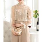  гонки женский Lace Ladies [2 позиций комплект ]sia- болеро имеется топ maxi One-piece ( бежевый )