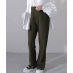  гонки женский Lace Ladies solid цвет задний резина высокий талия flare pants ( зеленый )