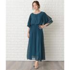  гонки женский Lace Ladies. минут рукав гонки рукав длинный длина One-piece * платье ( голубой зеленый )