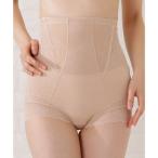 レースレディース Lace Ladies 補正下着 花柄ウエストシェイパー【返品不可商品】 （ベージュ）