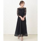  гонки женский Lace Ladies гонки . шифон материалы длинный длина One-piece * платье ( черный )