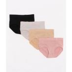 レースレディース Lace Ladies 【4色組】シームレスショーツ 4色4枚セット【返品不可商品】 （4枚セット（4色））