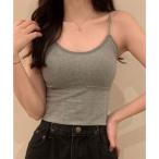  гонки женский Lace Ladies compact Fit cup имеется ребра топ ( серый )