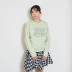 ラブトキシック Lovetoxic ロゴ刺繍長袖Tシャツ (L・グリーン)