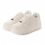 ショッピングlovetoxic ラブトキシック Lovetoxic 【軽量】厚底コートスニーカー （オフホワイト）