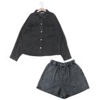 ショッピングlovetoxic ラブトキシック Lovetoxic デニムシャツSETUP （クロ）