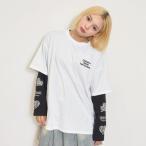 ショッピングlovetoxic ラブトキシック Lovetoxic 【LTXC/速乾】ルーズTシャツレイヤードセット （オフホワイト）