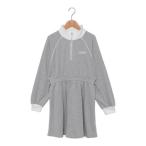 ショッピングlovetoxic ラブトキシック Lovetoxic 長袖トラックワンピース （TOP・グレー）