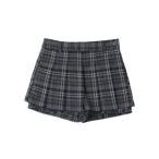 ショッピングlovetoxic ラブトキシック Lovetoxic 【起毛】スタイル盛れマイクロミニスカパン （チャコール）