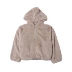 ショッピングlovetoxic ラブトキシック Lovetoxic ファーパーカ （ベージュ）