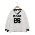 ショッピングlovetoxic ラブトキシック Lovetoxic 【LTXC】裏起毛ナンバールーズスウェット （シロモク）