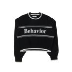 ショッピングlovetoxic ラブトキシック Lovetoxic ロゴジャガードモチモチニット （クロ）