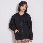 ショッピングlovetoxic ラブトキシック Lovetoxic 【裏起毛】C100%ZIPパーカ （クロ）