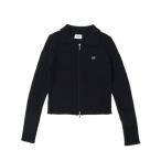 ショッピングlovetoxic ラブトキシック Lovetoxic 【LTXC】【アラエル】リブWジップカーディガン （クロ）