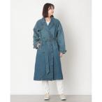 リーバイス LEVI'S ロングトレンチコート ダークインディゴ LET'S GET LOST AGAIN （Dark Indigo - Flat F