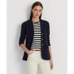 ローレン ラルフ ローレン LAUREN RALPH LAUREN コームドコットン ブレザー (410ネイビー)