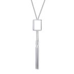 ライオンハート LION HEART 【限定展開】“LH-1”ループタイネックレス/サージカルステンレス（金属アレルギー対応） （シルバー）