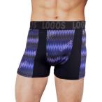  Logos LOGOS ( большой размер ) geo me Trick рисунок передний .. трусы-боксеры ( лиловый )[ замена * возвращенние товара не возможно ]
