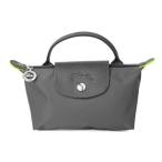 ショッピングロンシャン ロンシャン LONGCHAMP ポーチ ル プリアージュ グリーン ハンドル付きポーチ 34175 919 P66 GRAPHITE （グラファイト）