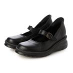  Mira спорт Milla sports 4E ASW подошва 1.2.go "свободные руки" &.. трудно резина туфли с ремешками ( черный )