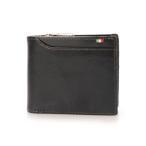 ミラグロ MILAGRO イタリア製レザー 23ポケット二つ折り財布・小銭入れ付き （ブラック）