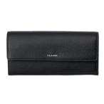 ミラグロ MILAGRO シュリンクレザー・ギャルソン長財布 （ブラック）