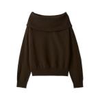 ミラ オーウェン Mila Owen ピュアウールルーズ2wayオフショルニット （BRW）