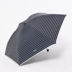マッキントッシュ フィロソフィー MACKINTOSH PHILOSOPHY 晴雨兼用折りたたみ日傘 ボーダー ロゴ 遮光 遮熱 UV 軽量 ユニセッ