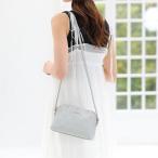 マリークワント MARY QUANT シンプルエンボスデイジー ポシェット （ライトブルー）