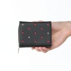 ショッピングハート マリークワント MARY QUANT ハートフロート ミニウォレット （ブラック）