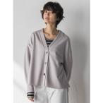 メイソングレイ MAYSON GREY 【えらべるSETUP】叶えるカットカーディガン≪手洗い可能≫ （ライトグレー）