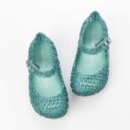 ショッピングmelissa メリッサ melissa MINI MELISSA CAMPANA PAPEL BB （GREEN GLITTER）