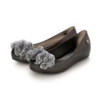 メリッサ melissa MINI MELISSA ULTRAGIRL SPRINGTIME INF (GLITTER BLACK)