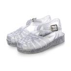 メリッサ melissa MINI MELISSA POSSESSION SHINY BB (GLITTER CLEAR SILVER)