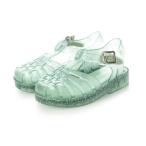 メリッサ melissa MINI MELISSA POSSESSION SHINY BB (GREEN GLITTER SILVER)