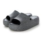 メリッサ melissa MELISSA FREE PLATFORM SLIDE DENIM AD (BLACK JEANS)