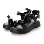 メリッサ melissa MELISSA TOWN SANDAL BOW AD (BLACK)