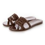 メリッサ melissa MELISSA M SLIDE AD (BROWN)