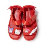 メリッサ melissa MELISSA KICK OFF SANDAL + HELLO KITTY AD （RED）