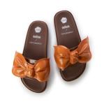 ショッピングメリッサ メリッサ melissa MELISSA BEACH SLIDE NEXT GEN TIE + VIKTOR AND ROLF AD （BROWN/O