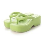 メリッサ melissa MELISSA FREE PLATFORM AD (GREEN/BEIGE)