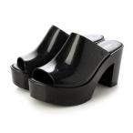 メリッサ melissa MELISSA MULE AD (GLITTER BLACK)