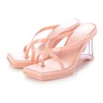 メリッサ melissa MELISSA GLASS HEEL AD (PINK/CLEAR)