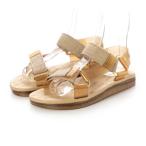 メリッサ melissa MELISSA PAPETE + RIDER GOOD TIMES AD (BEIGE GLITTER/BEIGE)