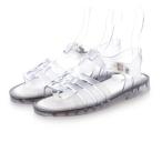 メリッサ melissa MELISSA POSSESSION FRESH AD (CLEAR/WHITE)