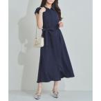 【WEB限定】ミッシュマッシュ MISCH MASCH 2025春夏新作 フレンチシャツワンピース/MM557404 （NAVY）