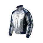  Mizuno MIZUNO [ повышение температуры материалы | Victory stage ] breath Thermo ground пальто ( бейсбол ) ground пальто ( серебряный × темно-синий )