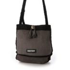 ミネトンカ MINNETONKA MT SUEDE BOA SHOULDER BAG(スエードボア ショルダーバッグ) (ブラック)